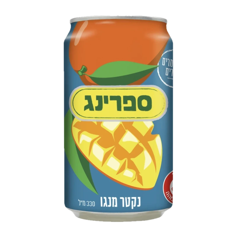 משקה ספרינג מנגו פחית