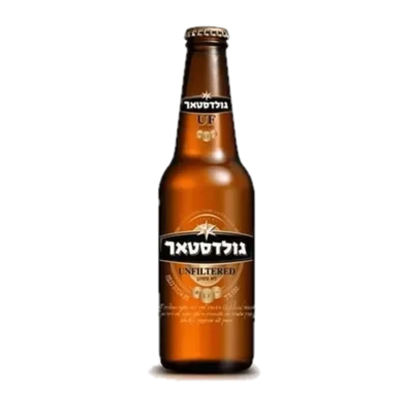 בירה גולדסטאר לא מסונן 330 מ״ל