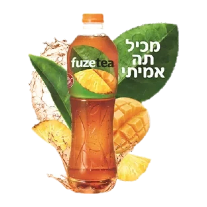 פיוז טי מנגו אננס 0.5 ליטר